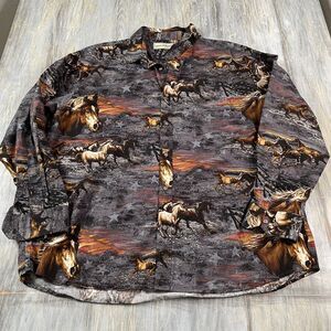 Bit & Bridle Horse Print Shirt